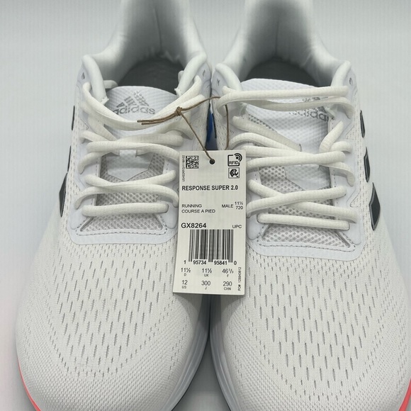 Adidas Originals Response Super 2.0 White / Blue-Orange size 12 no box - Picture 4 of 6